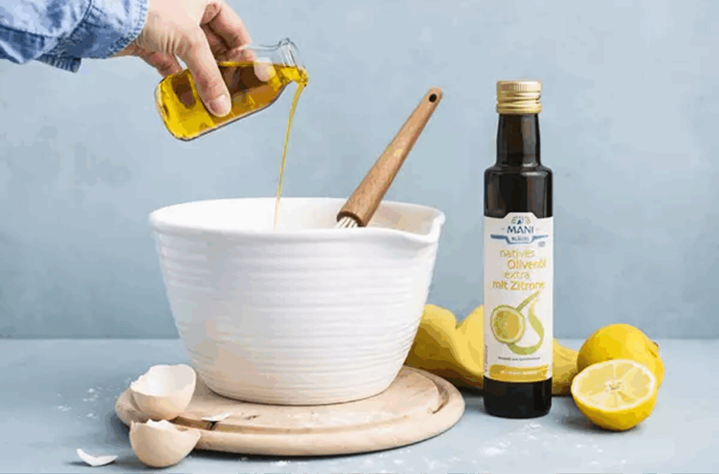 Olivenöl und Zitronensaft nagelpflege mit olivenöl