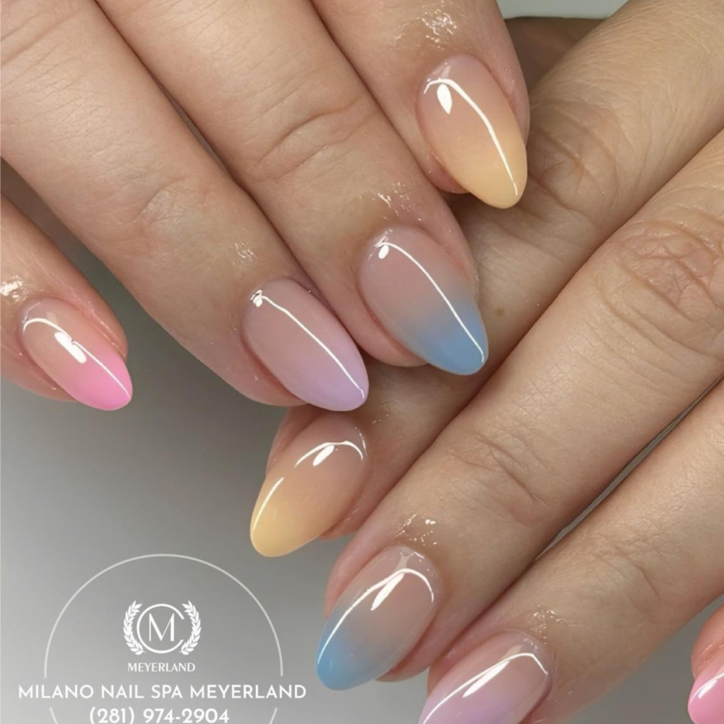 Der Farbverlauf sorgt für ein natürliches und elegantes Erscheinungsbild.