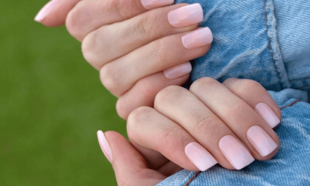 babyboomer mit Ombre-Farbtechnik