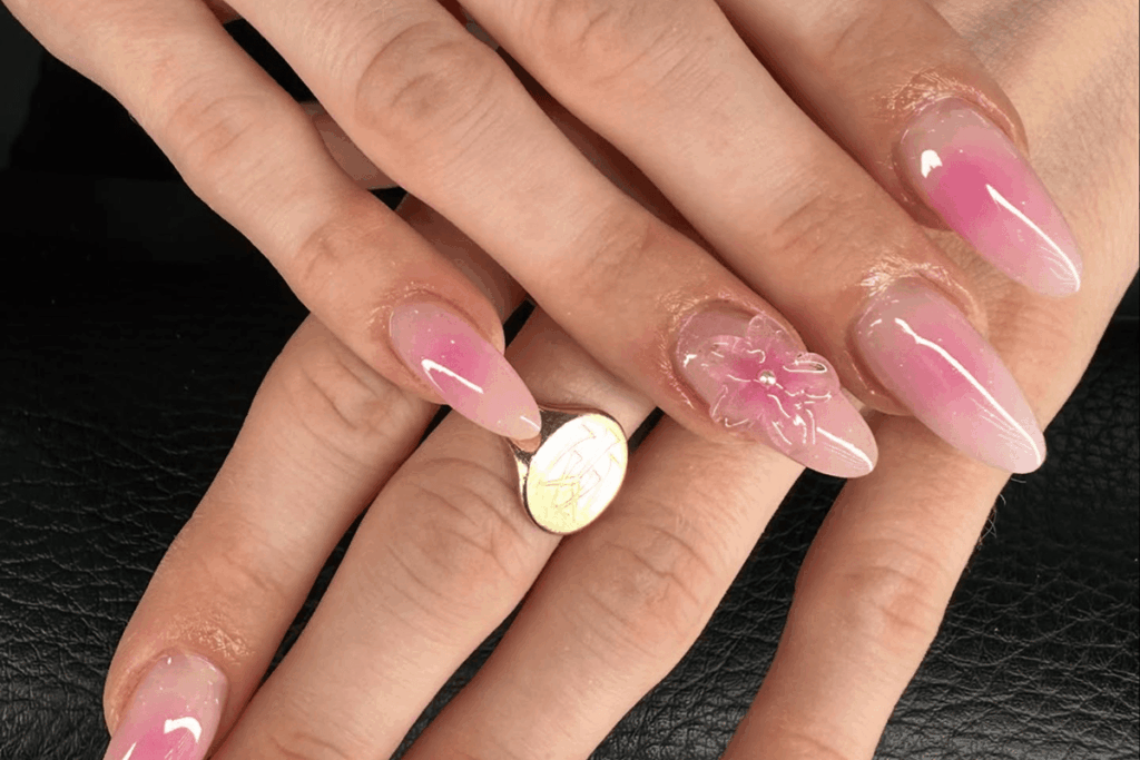 gepflegte mandelform nägel im alltag