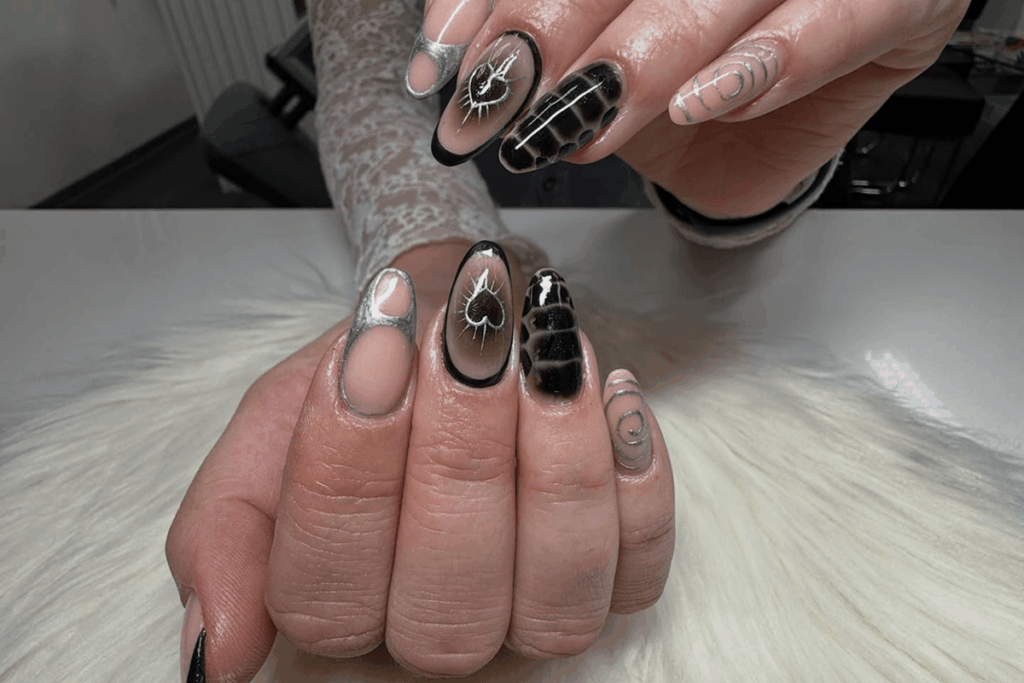 moderne mandelform nägel inspiration